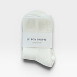 Cloud Socks - Classic White