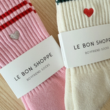 Embroidered Boyfriend Socks