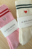 Embroidered Boyfriend Socks