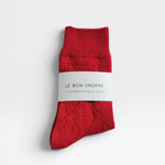 Cashmere Pointelle Socks — view 11