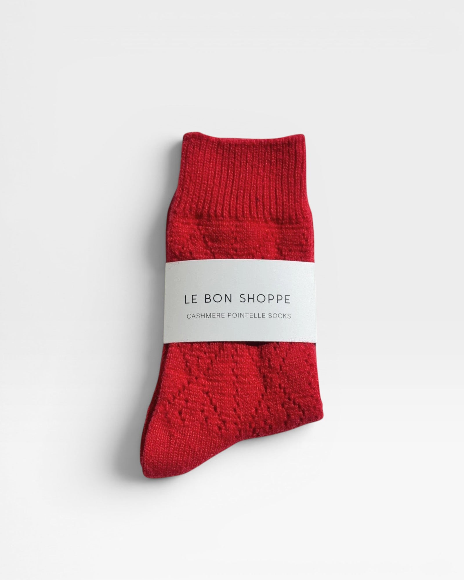 Cashmere Pointelle Socks — view 11