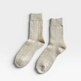 Cashmere Pointelle Socks — view 5