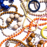 Zickzack Phone Necklace - Natural