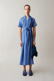 Jocelyn Dress - Mini Blue Plaid