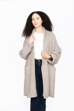 Jones Sweater Coat in Mushroom