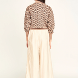 Bozeman Pullover - Milkweed Coeur Jacquard