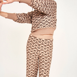 Bozeman Pullover - Milkweed Coeur Jacquard
