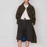 Scottie Culottes - Black & Camel Gingham
