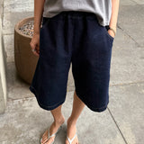 Liam Bermuda Shorts - Raw Denim