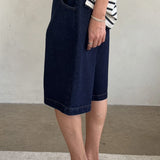 Liam Bermuda Shorts - Raw Denim