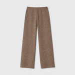 VIR VITA Magda Cashmere Pant in Toasted Walnut, flat lay front view
