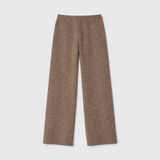 VIR VITA Magda Cashmere Pant in Toasted Walnut, flat lay front view