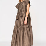 Vienna Maxi Dress - Walnut