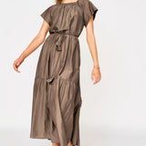 Vienna Maxi Dress - Walnut