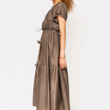 Vienna Maxi Dress - Walnut