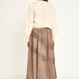 Moritz Embroidered Pullover - Alabaster