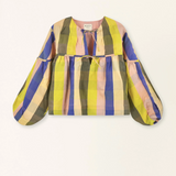 Silverton Blouse - Citron Plaid