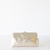 Manuela Classic Clutch - Platino