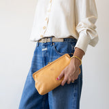 Manuela Classic Clutch - Natural