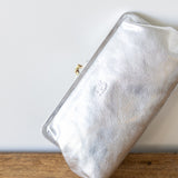 Manuela Classic Clutch - Silver