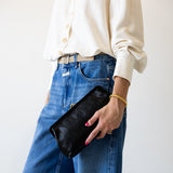 Manuela Classic Clutch - Black
