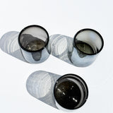 Mario Short Glass - Smoke Luster