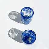 Marta Stackable Glass - Blue & Clear