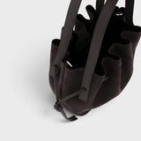 Mini Scallop Tote - Ganache