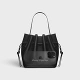Mini Scallop Tote - Ganache