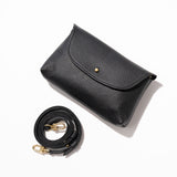 Kaanapali Crossbody - Black Pebble Leather