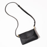 Kaanapali Crossbody - Black Pebble Leather