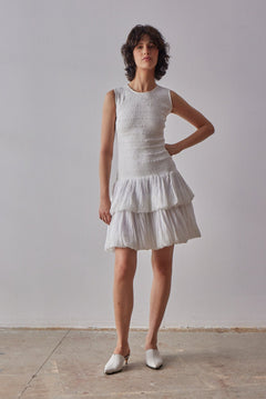 Emilia Dress - White