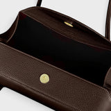 Oyster Shoulder Bag - Espresso