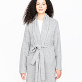 Parker Sweater Coat - Light Grey