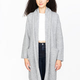 Parker Sweater Coat - Light Grey