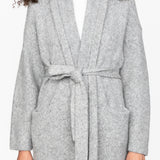 Parker Sweater Coat - Light Grey