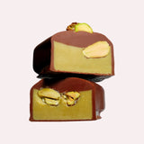 Pistachio Mylk with Praline Chocolate Bar