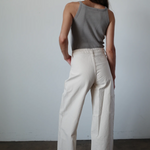 Isa Pant - Bone back view of pant