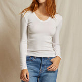 Robyn Long Sleeve - White