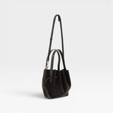 Mini Scallop Tote - Ganache