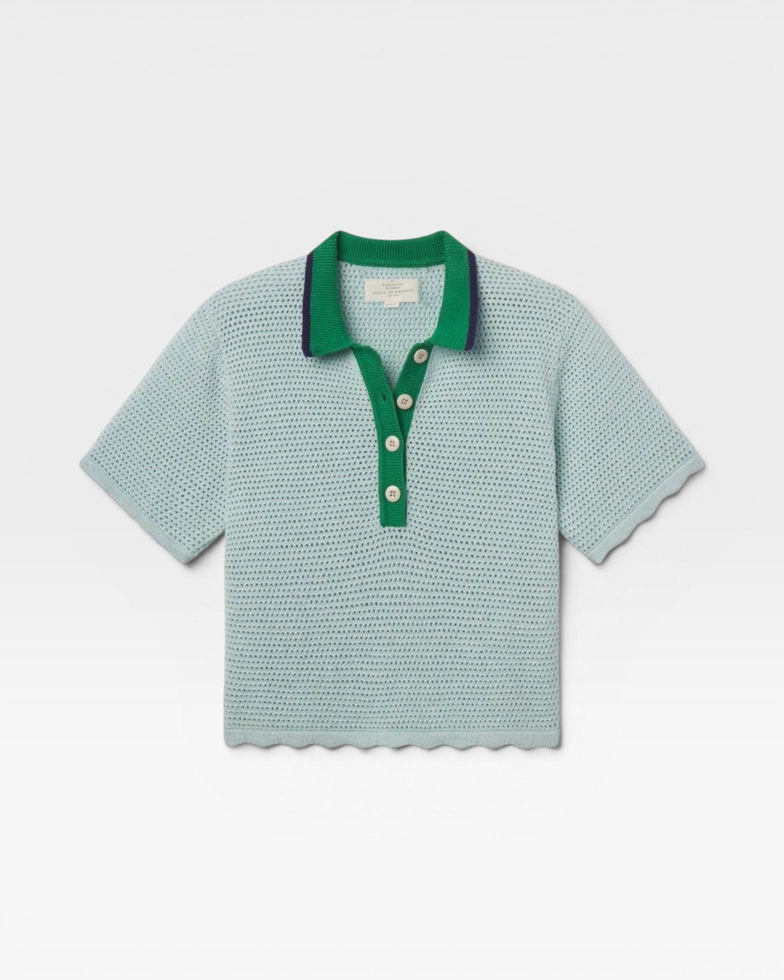 TROVATA Amalia Polo Light Blue