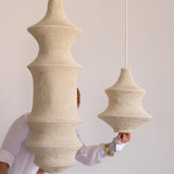 Saint I Crochet Pendant Lamp - Soft White