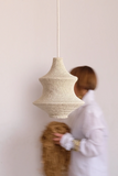 Saint I Crochet Pendant Lamp - Soft White