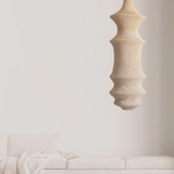 Saint II Crochet Pendant Lamp in Soft White