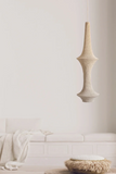 Saint III Crochet Pendant Lamp in Soft White in space