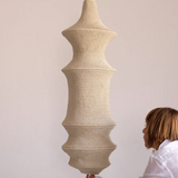 Saint II Crochet Pendant Lamp in Soft White