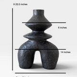 Ceramic Vessel 1 in Black