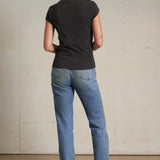 Sheryl Baby Tee - Vintage Black