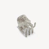 Grey clip in a white background