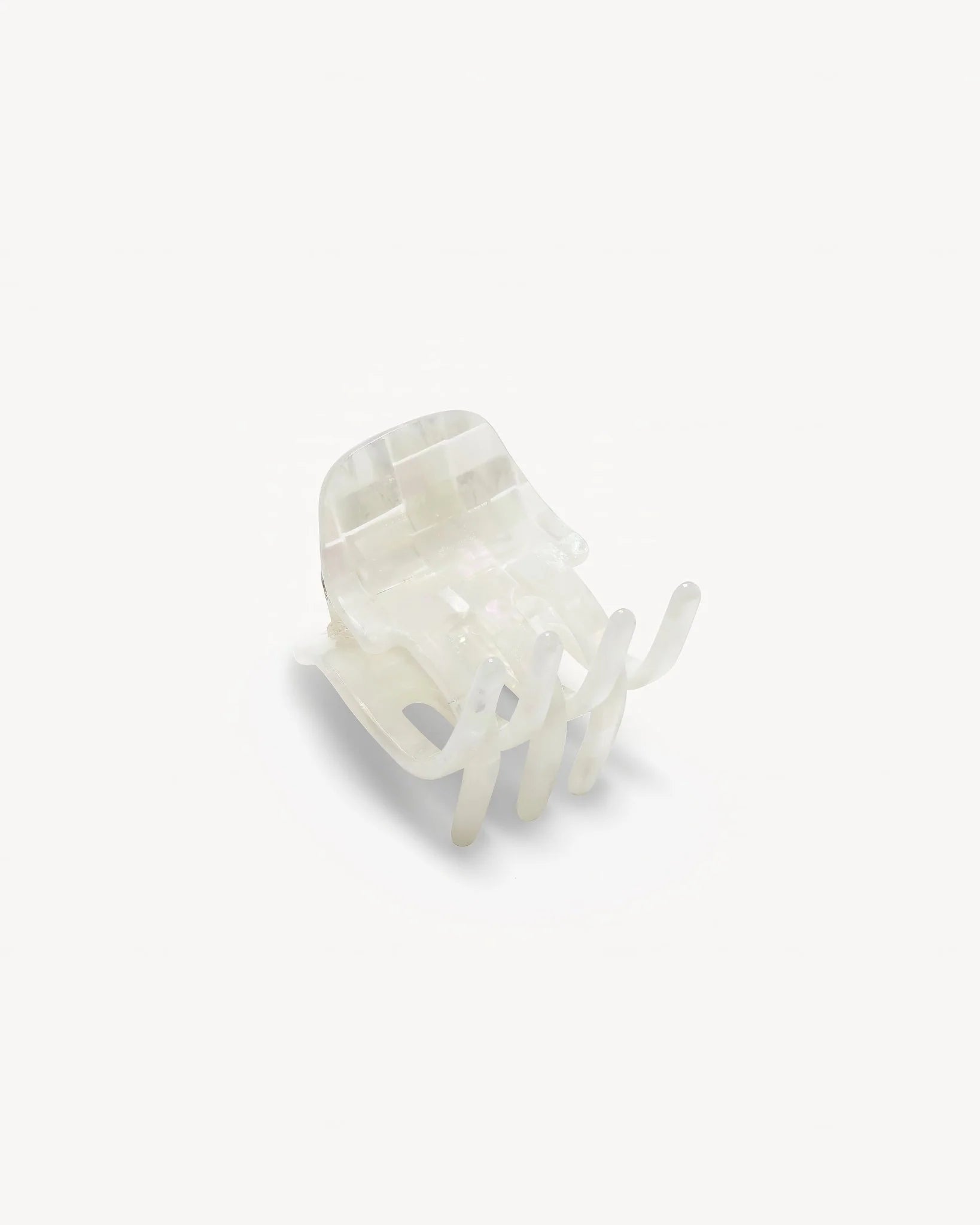 white clip on a white background